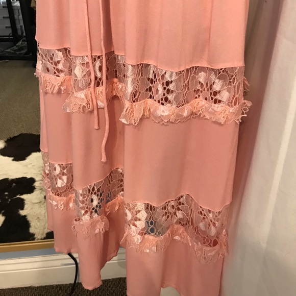 LAST VERY ONE 💕Pink Midi Slip Dress💕 - Picture 6 of 6